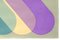 Ryan Rivadeneyra, semplice paesaggio inclinato in toni pastello, 2022, acrilico su carta, Immagine 5