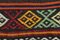 Vintage Turkish Oushak Kilim Runner Rug 8