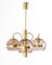 Petite Stunning Sciolari Brass Chandelier from by Gaetano Sciolari, Germany, 1960s 2