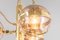 Petite Stunning Sciolari Brass Chandelier from by Gaetano Sciolari, Germany, 1960s 8