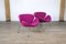Purple F437 Orange Slice Lounge Chairs by Pierre Paulin for Artifort, 1980s, Set of 2 2