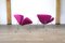 Purple F437 Orange Slice Lounge Chairs by Pierre Paulin for Artifort, 1980s, Set of 2 13