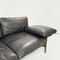 Italian Modern Black Leather Diesis Sofa by Antonio Citterio for B&B, 1980s, Image 5