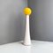 Lampadaire Moderne en Verre Jaune par Annig Sarian pour Kartell, Italie, 1970s 9