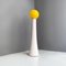 Lámpara de pie italiana moderna de vidrio amarillo de Annig Sarian para Kartell, años 70, Imagen 9