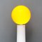 Lámpara de pie italiana moderna de vidrio amarillo de Annig Sarian para Kartell, años 70, Imagen 3