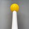 Lámpara de pie italiana moderna de vidrio amarillo de Annig Sarian para Kartell, años 70, Imagen 8