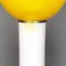 Lámpara de pie italiana moderna de vidrio amarillo de Annig Sarian para Kartell, años 70, Imagen 7