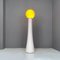 Lámpara de pie italiana moderna de vidrio amarillo de Annig Sarian para Kartell, años 70, Imagen 4