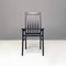 Modern Italian Black Lacquered Wood Milan Chairs by Aldo Rossi for Molteni, 1987, Set of 8 10