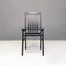 Modern Italian Black Lacquered Wood Milan Chairs by Aldo Rossi for Molteni, 1987, Set of 8, Image 10