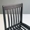 Modern Italian Black Lacquered Wood Milan Chairs by Aldo Rossi for Molteni, 1987, Set of 8, Image 13