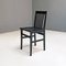 Modern Italian Black Lacquered Wood Milan Chairs by Aldo Rossi for Molteni, 1987, Set of 8 7