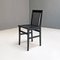 Modern Italian Black Lacquered Wood Milan Chairs by Aldo Rossi for Molteni, 1987, Set of 8, Image 7