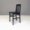 Modern Italian Black Lacquered Wood Milan Chairs by Aldo Rossi for Molteni, 1987, Set of 8 6