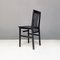 Modern Italian Black Lacquered Wood Milan Chairs by Aldo Rossi for Molteni, 1987, Set of 8 8