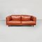 Modern Italian Brown Leather Sofa Twice by Cerri for Poltrona Frau, 1980s, Image 2