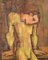 Kubistisches Porträt eines Mannes, 1960er, Öl auf Leinwand 1