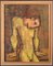 Kubistisches Porträt eines Mannes, 1960er, Öl auf Leinwand 2