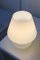 Weiße Vintage Murano Baby Mushroom Tischlampe 3
