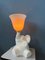 Vintage Porzellan Elefant Tischlampe 4