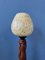 Art Deco Hand-Carved Wooden Table Lamp, Image 7