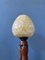 Art Deco Hand-Carved Wooden Table Lamp 8