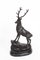 20th Century Bronze Stags Deer, Set of 2 4