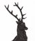 20th Century Bronze Stags Deer, Set of 2 5