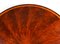 20th Century Diameter Flame Mahogany Dining Table and Chairs, Set of 13, Image 5