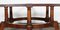 20th Century Diameter Flame Mahogany Dining Table and Chairs, Set of 13, Image 10