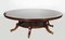 20th Century Diameter Flame Mahogany Dining Table and Chairs, Set of 13, Image 2