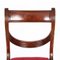 20th Century Diameter Flame Mahogany Dining Table and Chairs, Set of 13, Image 17