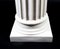 20th Century Grecian Composite Marble Doric Column Pedestal 5