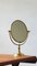 Vintage Double Sided Brass Table Mirror 2