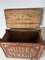 Mid-Century Wooden Box from Huiles Renault 7