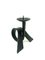 Mid-Century Candelabra in Wrought Iron, 1960s 6