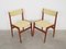 Vintage Danish Chairs in Teak, 1970s, Set of 2 3