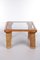 Table Basse Vintage en Bambou avec Verre, France, 1970s 4