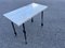 Vintage Coffee Table in Wrought Iron and Marble 2