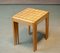 Tavolini ad incastro in legno di quercia intarsiato, anni '60, set di 3, Immagine 5