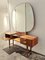 Mid-Century Art Deco Style Walnut & Brass Dressing Table by A.A. Patijn for Zijlstra Joure, Image 5