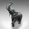 Victorian English Elephant Statue in Bronze, 1900s 3