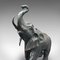 Victorian English Elephant Statue in Bronze, 1900s, Image 9