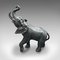 Victorian English Elephant Statue in Bronze, 1900s 5