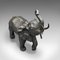 Victorian English Elephant Statue in Bronze, 1900s 7