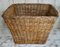 Large Vintage Industrial Laundry Basket in Wicker, Image 3