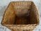 Large Vintage Industrial Laundry Basket in Wicker 7