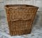 Large Vintage Industrial Laundry Basket in Wicker 2