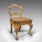 Antike französische viktorianische Beistellstühle, 2er Set 10
